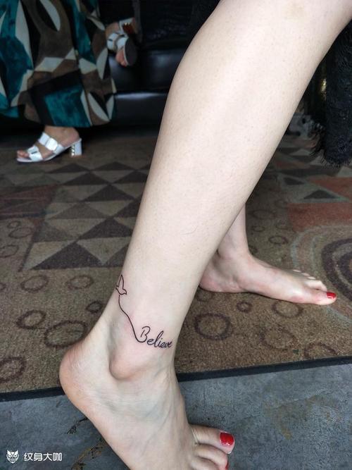 女生脚的纹身图案大全 女生脚的纹身图案大全大图