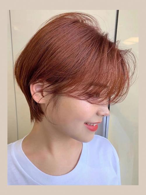 韩国女生短发发型图片 韩国女生短发