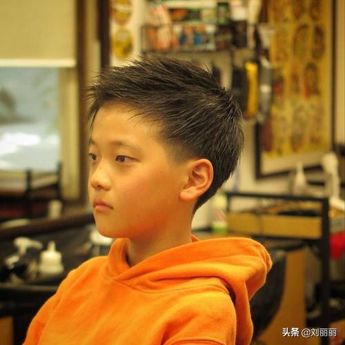 13岁男孩发型图片帅气 13岁男孩发型图片帅气短发