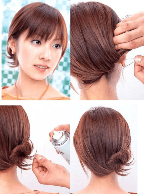 梳头发的方法图解 梳头发正确方法图解