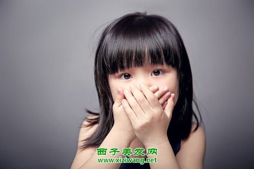 小女孩齐刘海发型图片 小女孩齐刘海发型图片12岁