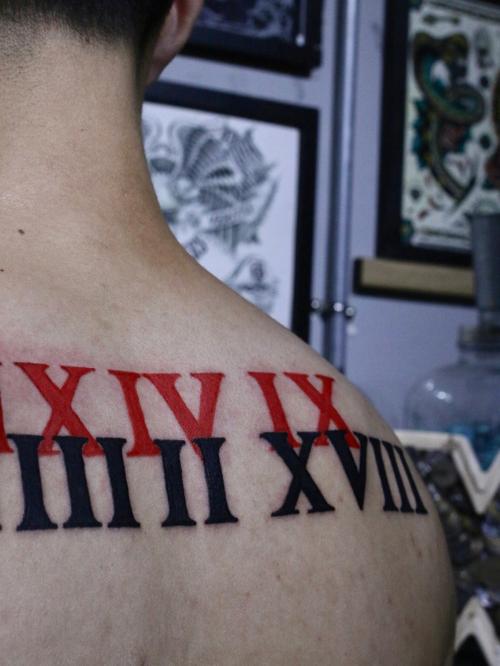 x纹身图案 x的纹身