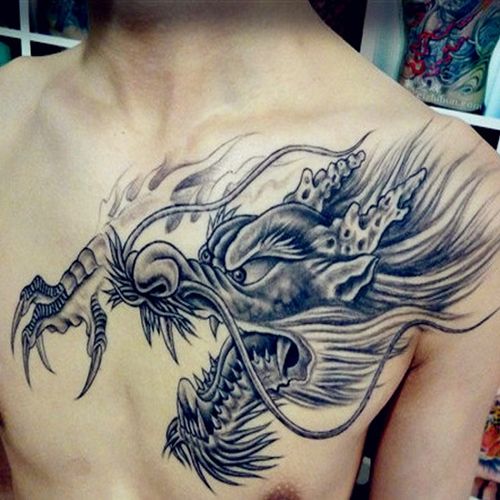 陈浩南的纹身图案 陈浩南的纹身图案是什么