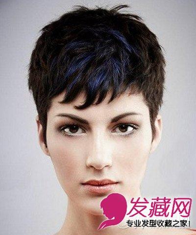 长脸适合的短发女图片 免费扫一扫测脸型配发型软件