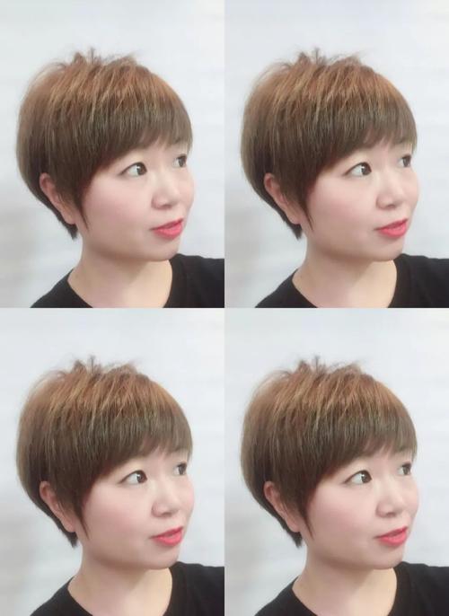 中年女性短发发型图片 中年女性短发发型图片大
