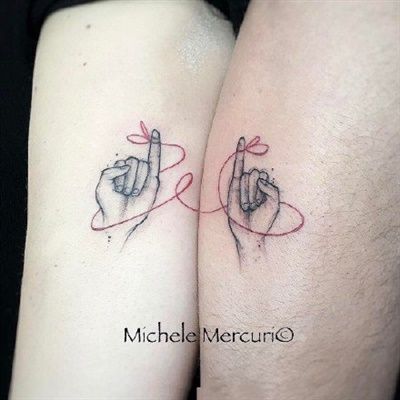 情侣纹身小图案 情侣纹身小图案手指
