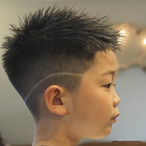 小男孩理发的发型图解 小男孩理发的发型图解大全