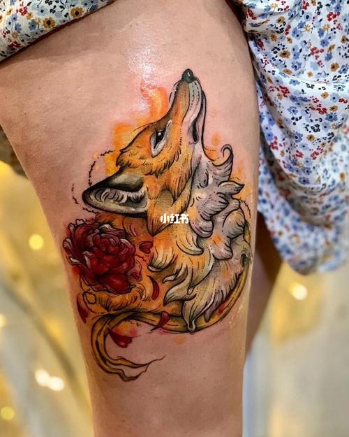 狐狸纹身图案男 狐狸纹身图案男满背