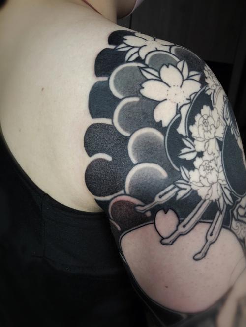日本艺妓纹身图 日本艺妓纹身图案手臂