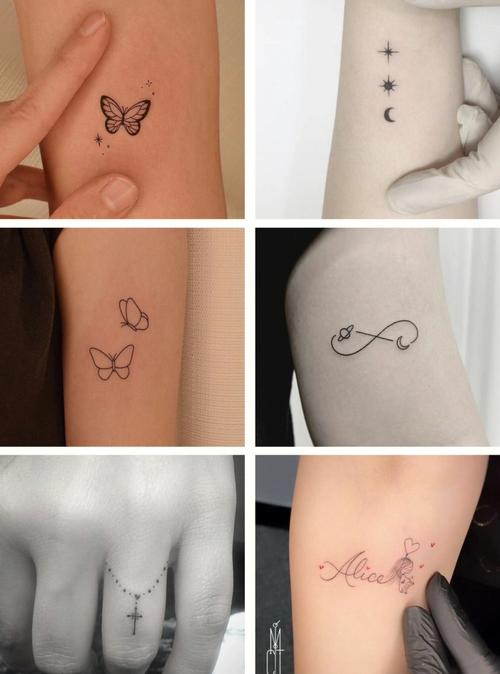 女生适合的纹身图案 适合女生纹身的小图案简单