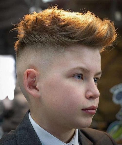 儿童发型男孩图片潮流 儿童发型图片男孩10岁