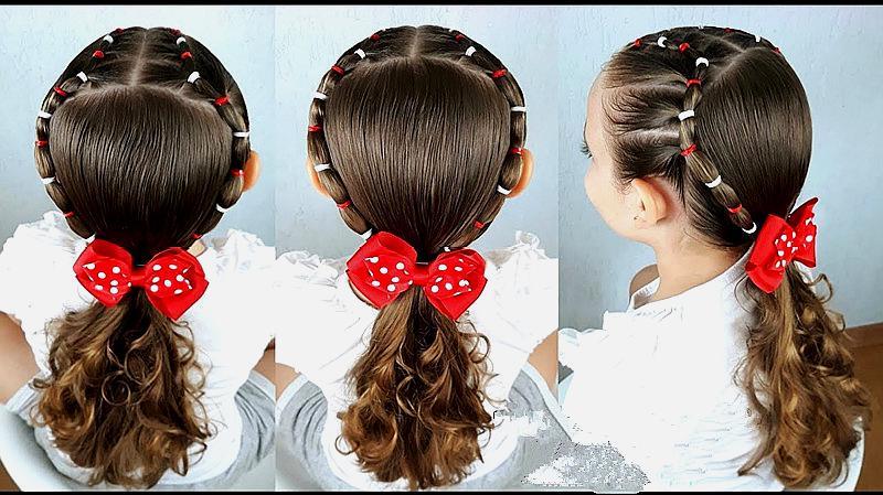 小女孩发型图片绑扎 小女孩发型绑扎方法