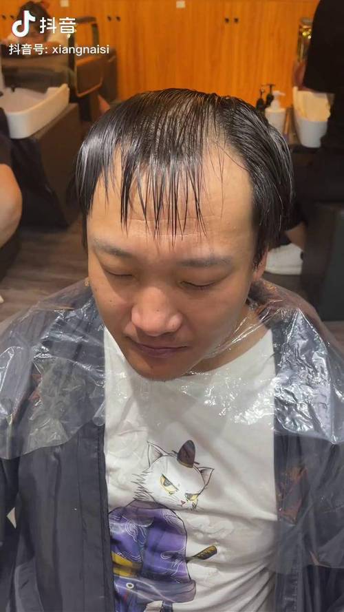 男士头发稀少适合什么发型图片 男士头顶头发稀少剪什么发型好看图片