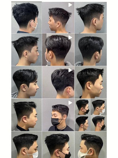 2023流行男生发型图片 2023流行男士发型