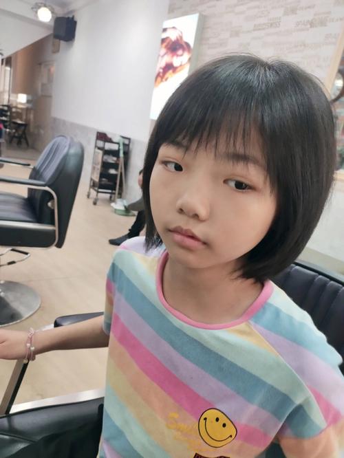 9岁女孩短发发型图片 儿童发型女短发100种