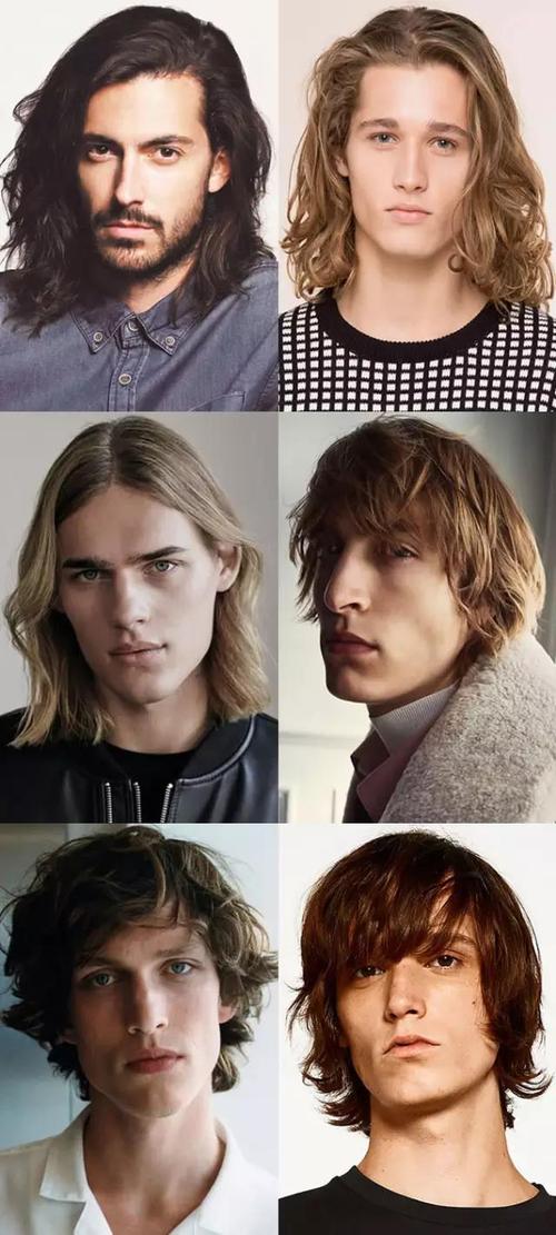 男生留长发有几种发型图片 男生留长发有几种发型图片大全