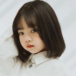 儿童空气刘海发型图片 7一10岁儿童发型