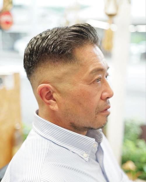 中年男发型图片欣赏 50岁男人的六种发型