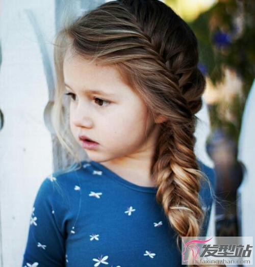 小女孩长发发型图片大全 3-6岁儿童扎头发大全简单漂亮