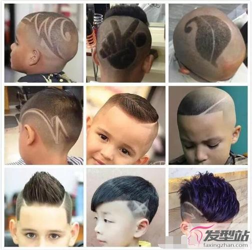 儿童造型发型图片男 儿童造型发型图片男雕刻