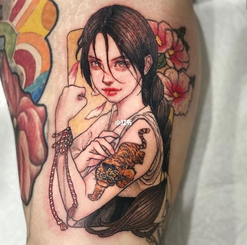 女人纹身图片 女人纹身图片霸气个性花臂