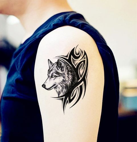 狼头图腾纹身图案 狼头图腾纹身有什么含义