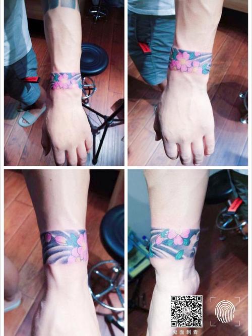 手腕纹身图案 手腕纹身图案女小清新