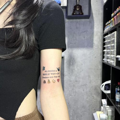 胳膊小纹身图案 胳膊小纹身图案女简单