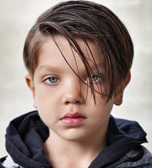 7岁男孩帅气发型图片短发 七岁男孩发型图片潮短发