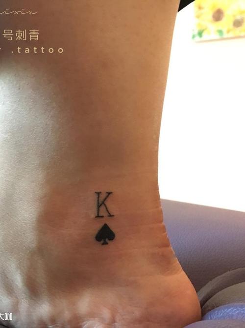 k的纹身图案 k字纹身