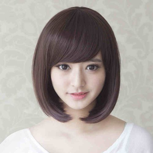 韩式波波头短发发型图片 韩式波波头烫发型图片