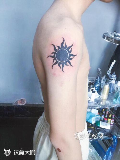 太阳纹身图腾 太阳纹身图腾图片
