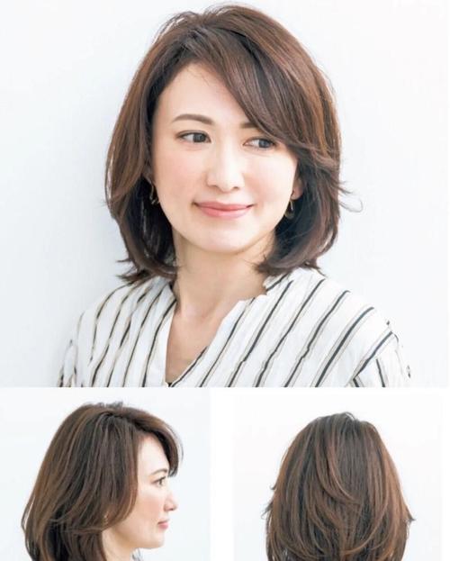 50岁的女人发型图片 50岁的女人发型图片