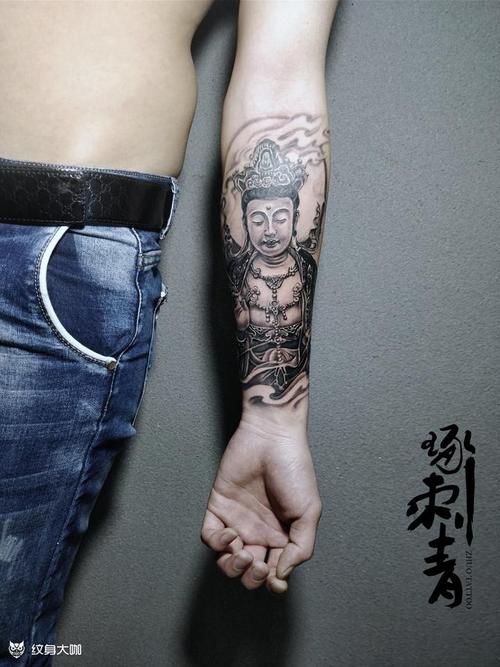 佛系纹身图案小手臂 佛系纹身图案小手臂女