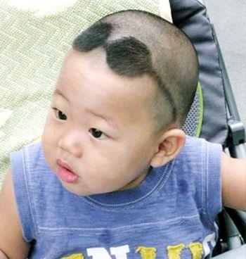 小男孩圆头发型图片 免费扫一扫测脸型配发型软件