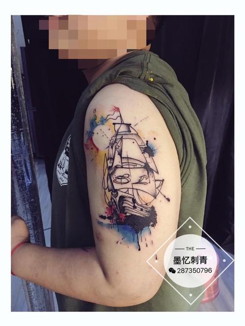 船纹身图案 船纹身寓意