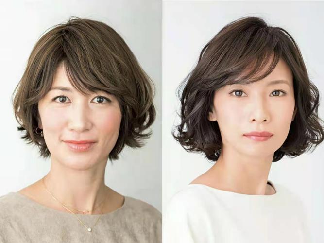 中年女性气质发型图片 中年女性气质短发发型