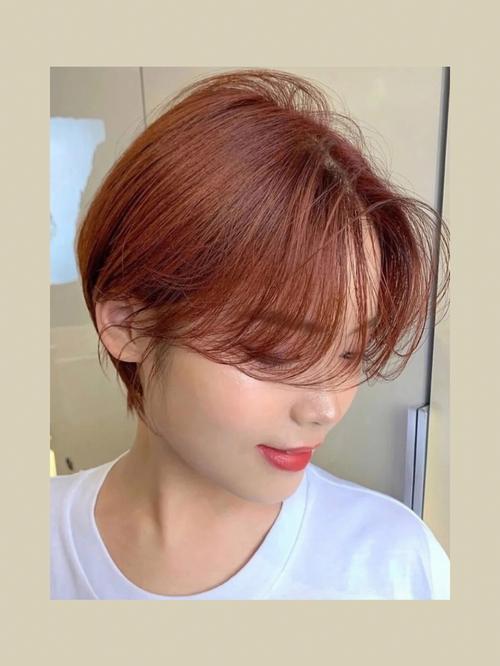 韩国女生短发发型图片 韩国女生短发
