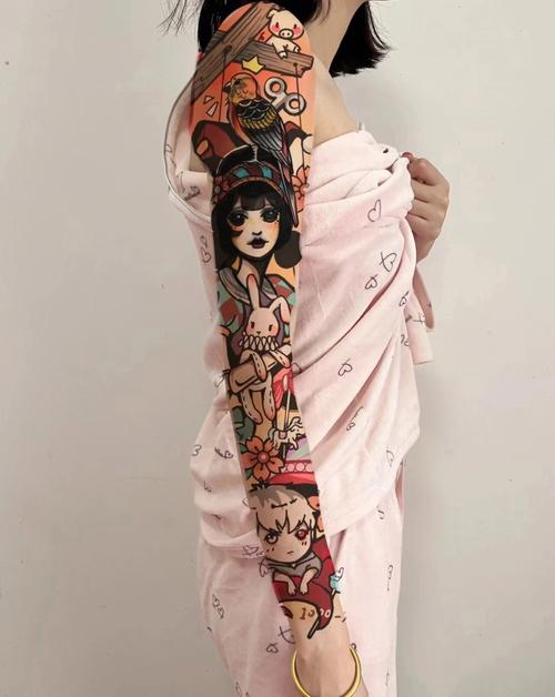创意纹身图案女 创意纹身图案女士