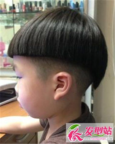 儿童锅盖头发型图片 儿童锅盖头发型图片男孩怎么剪