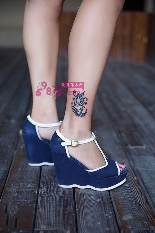 2023脚踝纹身图案女时尚 2023年最火的脚踝纹身图片