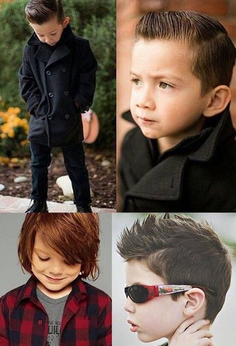 时尚男童发型图片短发 时尚男孩头像