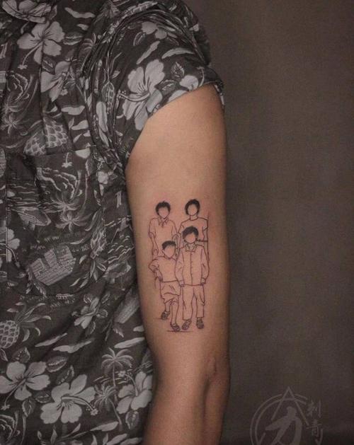 父母的纹身图案 父母的纹身图案图片