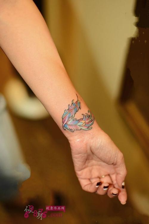 手腕纹身图案女 手腕纹身图案女内侧