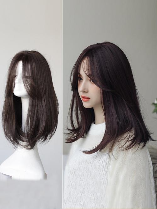 韩版中长发发型图片 韩版中长发发型图片女中年